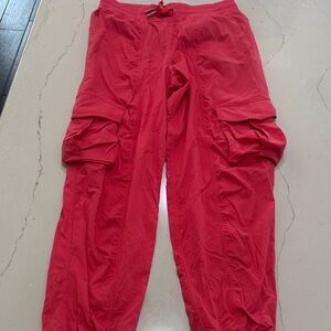 lululemon athletica Vibrant Pink Cargo Joggers